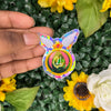 Cosmic Compact Disc Sticker: Jupiter