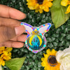 Cosmic Compact Disc Sticker: Neptune
