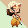 Sniper King Keychain
